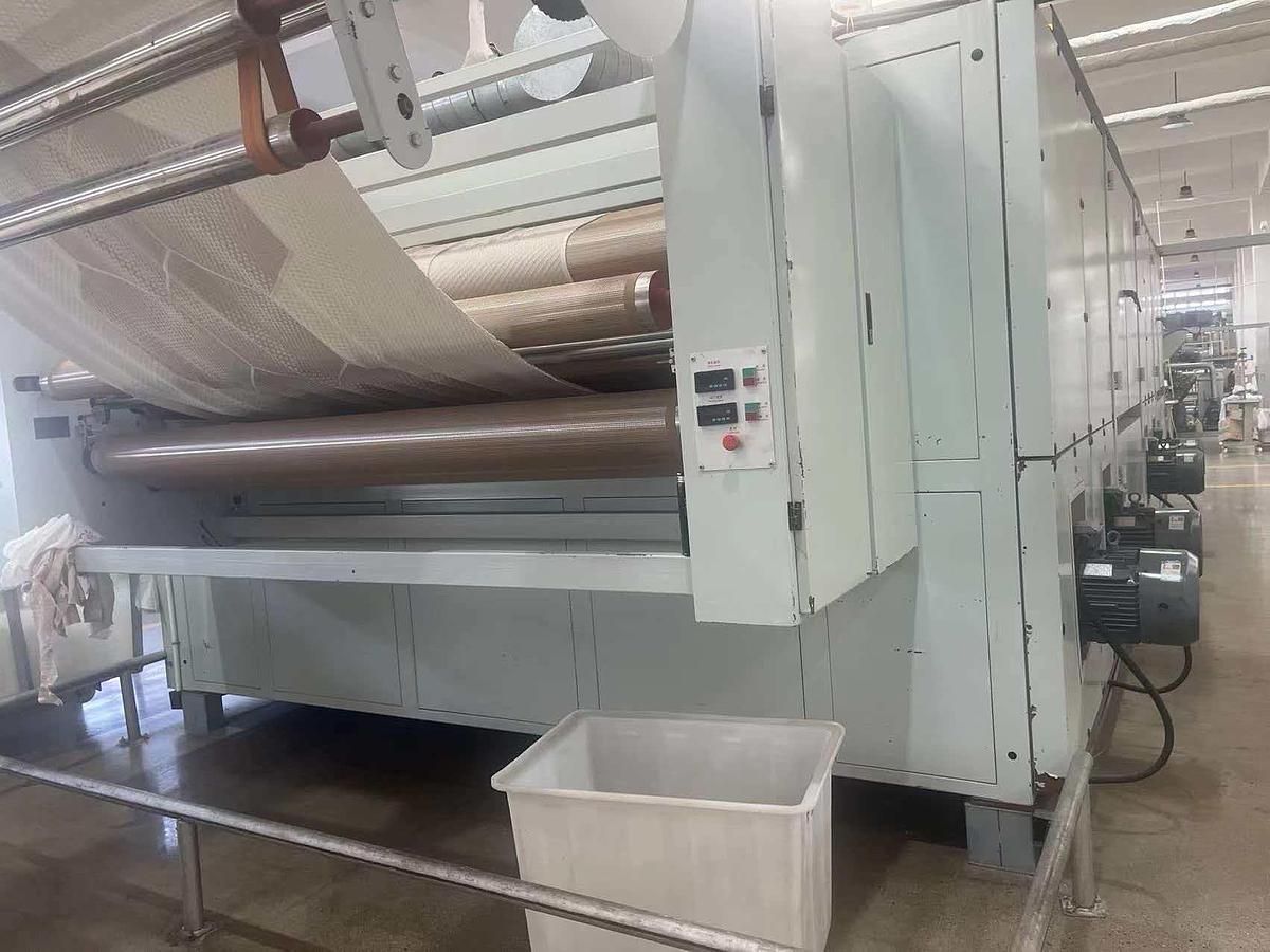 Used 1 set Chinese brand dyer for fabric