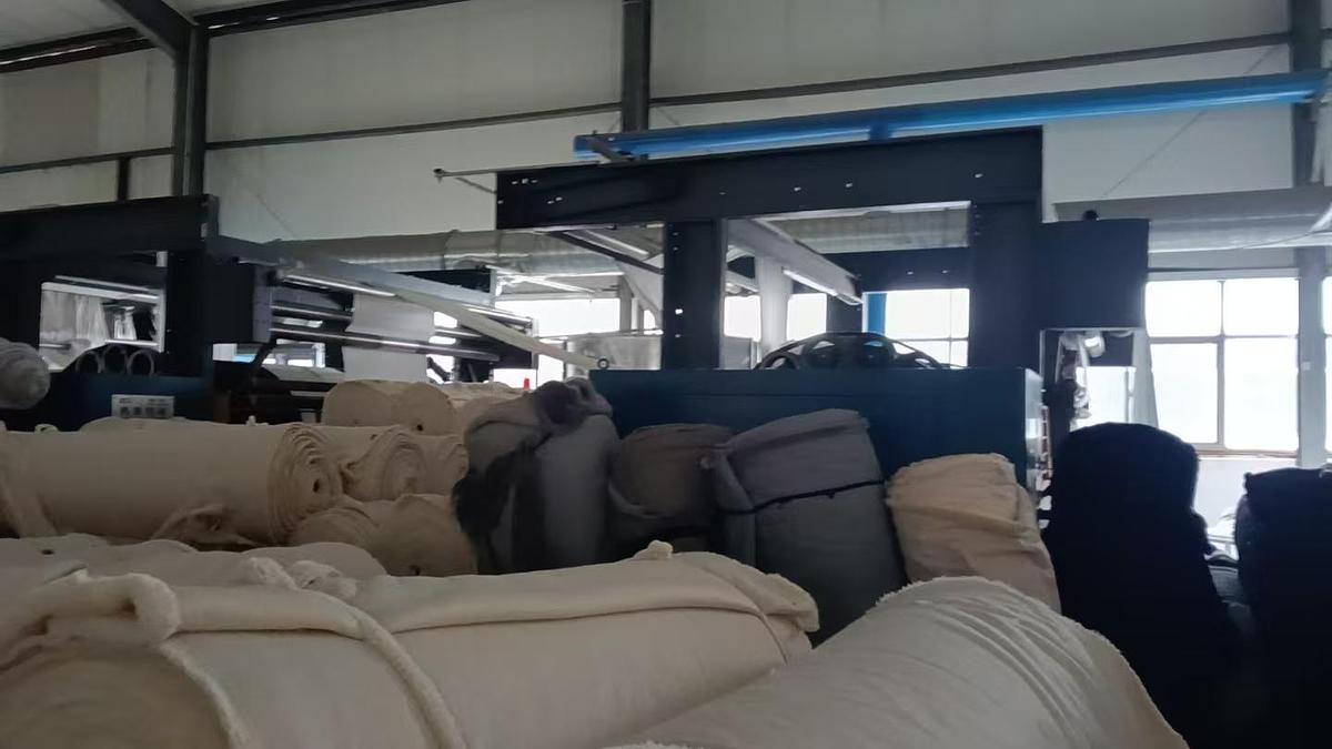 Used Chinese ZGL raising machine for fabric