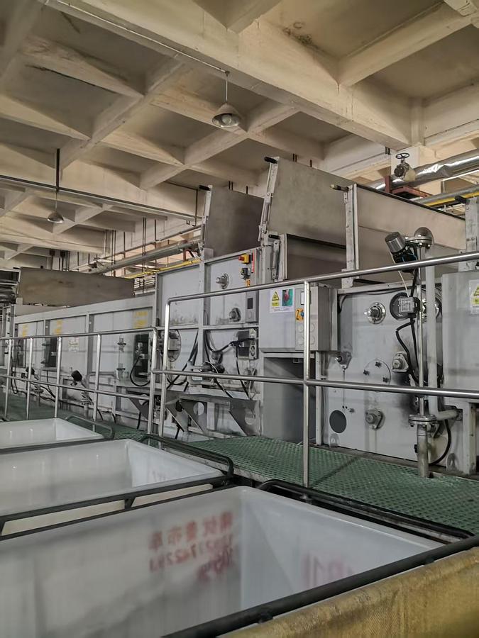 Used Benninger desizing and washing machine for fabric