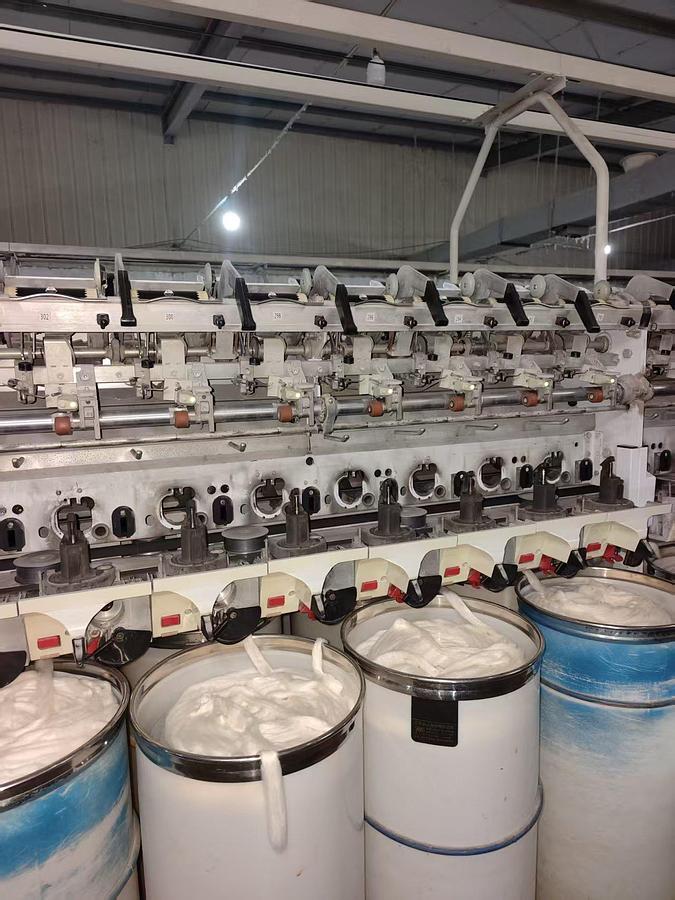 Used 2020 2 sets Saurer BD 480 open end spinning for yarn