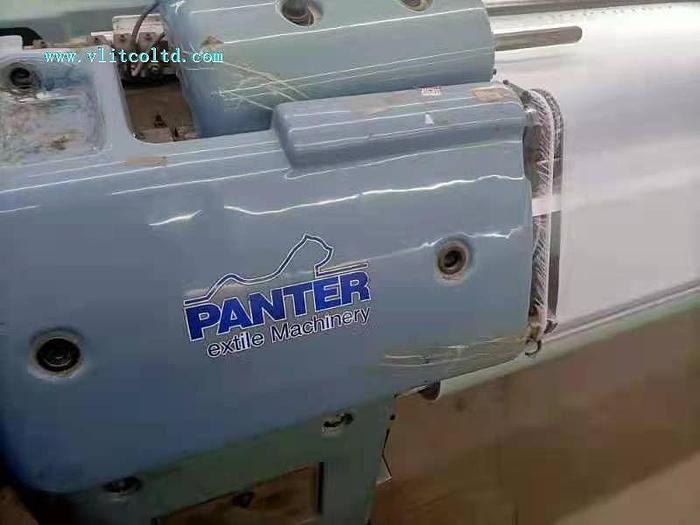Used 4 sets Panter rapier loom,width 360cm,2658 dobby