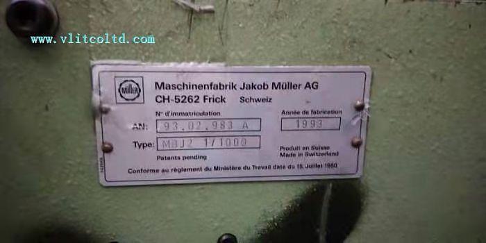 Used Muller label loom machine for sale