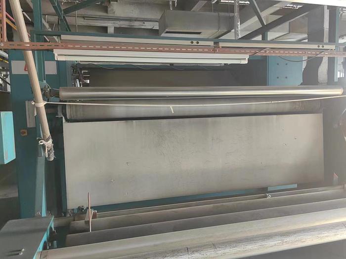 Used Lafer compactor machine for fabric
