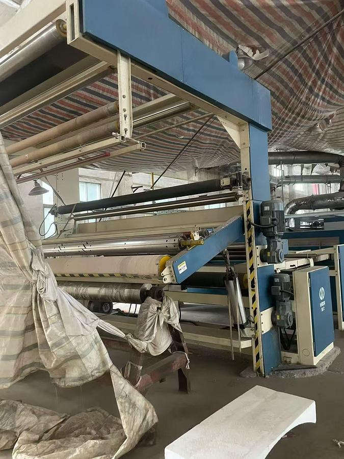 Used HAIDA stenter for fabric