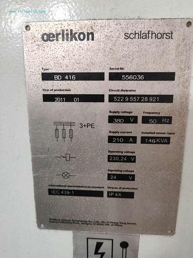 Used BD416 Spinning machines for sale