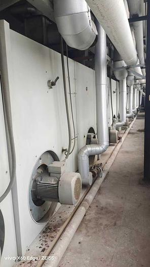 Used Monfongs  stenter for fabric