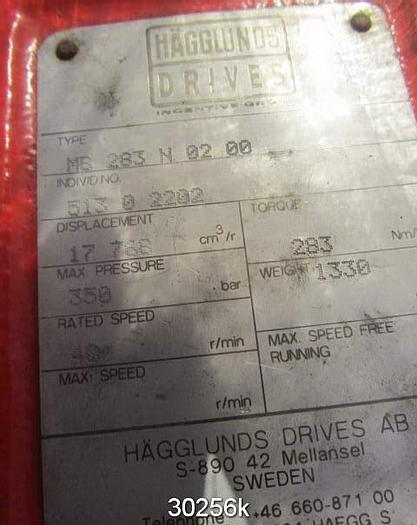 Used Thune SP70SL High Consistency Dewatering Screw Press #30256