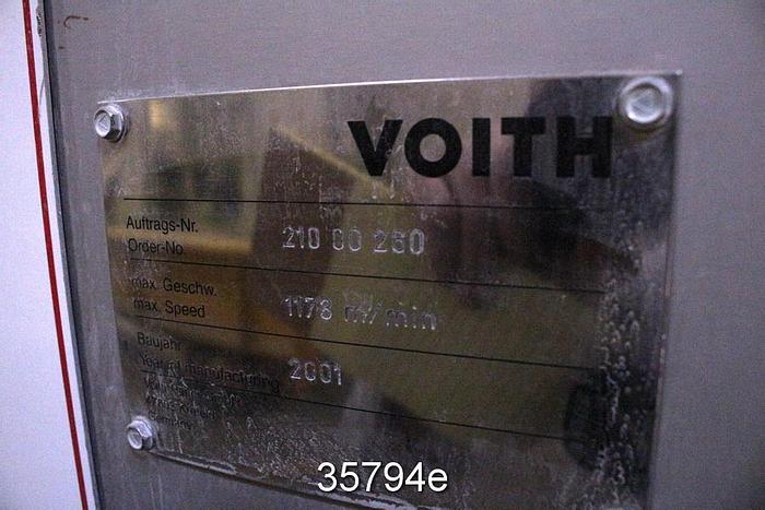 Used Voith Sulzer 1x8 Roll Janus Mk2 - Online Super Calender, 244" Design #35794