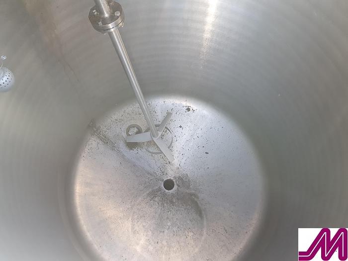 Used 4,000 Litre Stainless Steel Jacketed Mix Tank