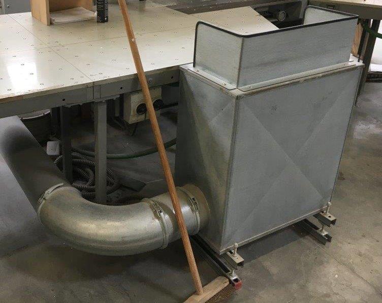 Used Polar Mohr chip suction funnel 2016