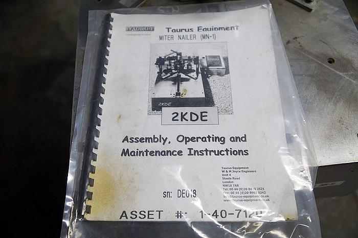 Used TAURUS 2KDE DOUBLE-HEAD UNDERPINNER WITH DIGITAL CONTROLS