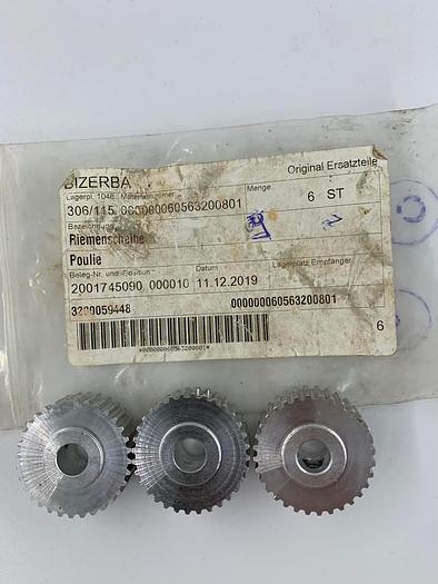 Bizerba Spare Parts Riemenscheibe / Poulie Part No. 60563200801