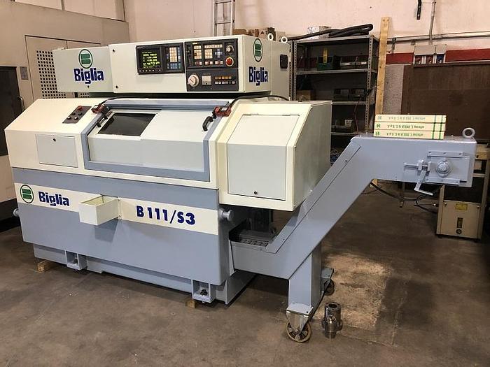 Usato TORNIO BIGLIA B 111 / S3 CNC FAUNC O - T