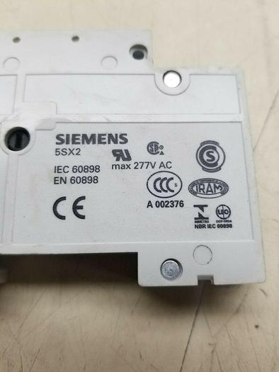 Used Siemens Circuit Breaker, # 5SX21
