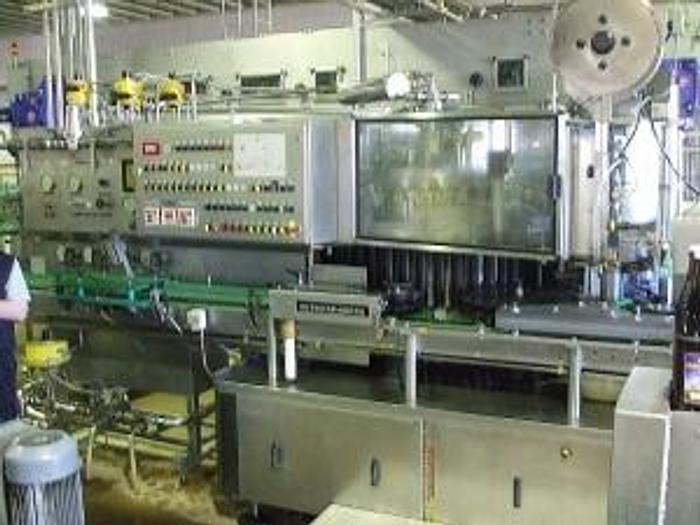 Used krones 40/10 monoblock filler/crowner