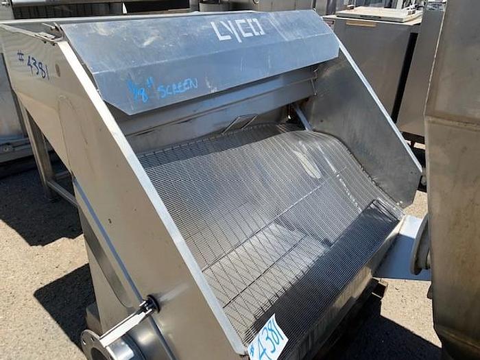 Used 48" Lyco Dewatering / Wastewater Screen