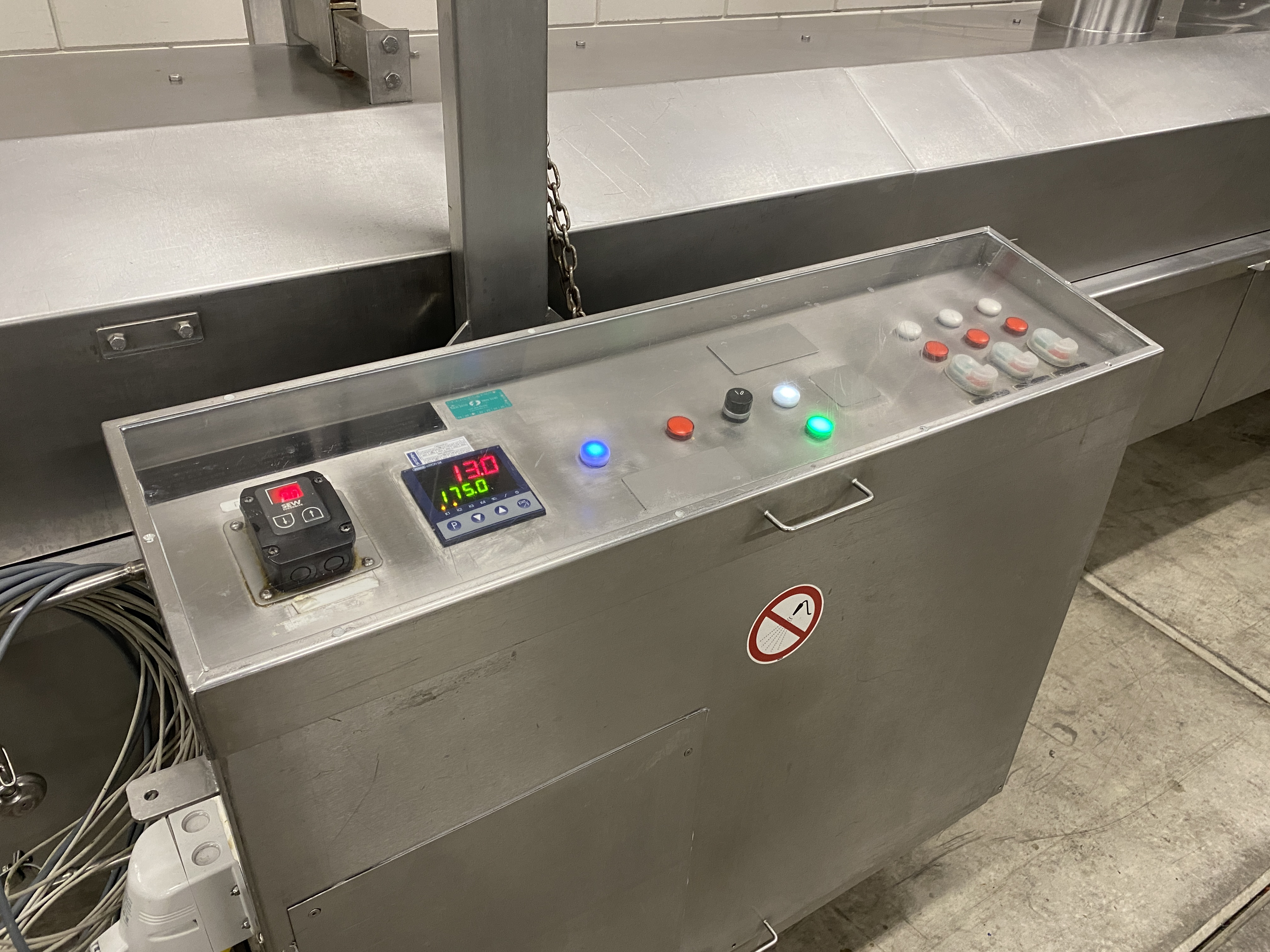 Used Koppens 3000/600 electric heated fryer