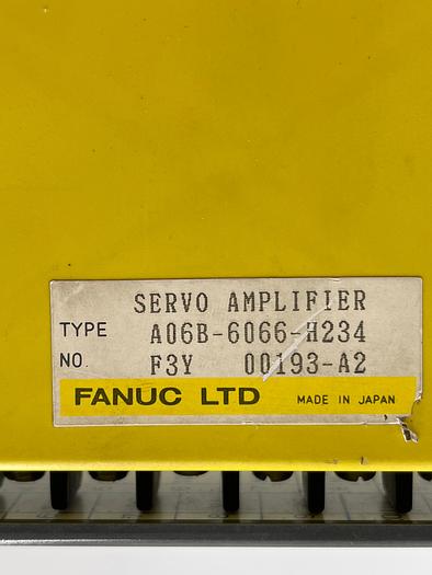 Used FANUC A06B-6066-H234 (For Parts)