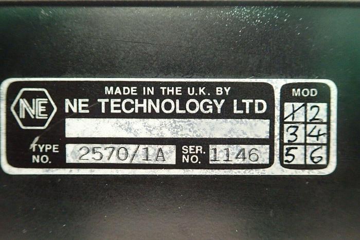 Used NE Technology Type No. 2570/1A 2570/1 Farmer Dosemeter