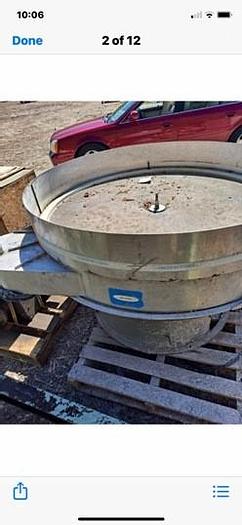 Used 60" SWECO SCREENER - S/S - 1 DECK