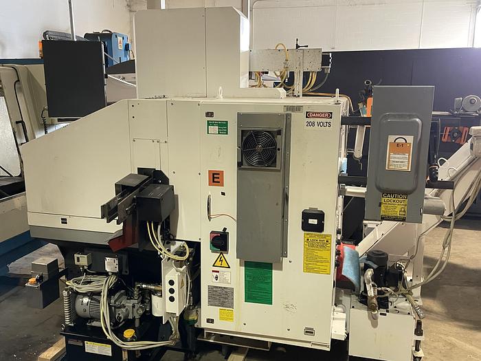 Used FUJI FS4-31 CNC GANG TOOL CNC LATHE WITH ROBOT LOADER