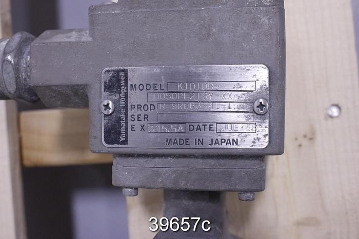 Used Yamatake-Honeywell KID10B-0050PL21SY-XX 2" Magnetic Flow Tube #39657