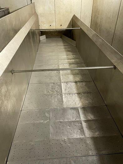 Used Advanced Systems Tray IQF Fluidized Tunnel Freezer, Md #586