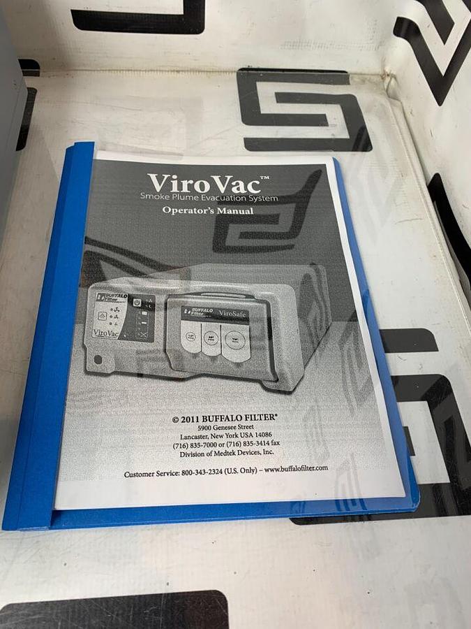 Used BUFFALO FILTER Smoke Plume Evacuation Viro Vac
