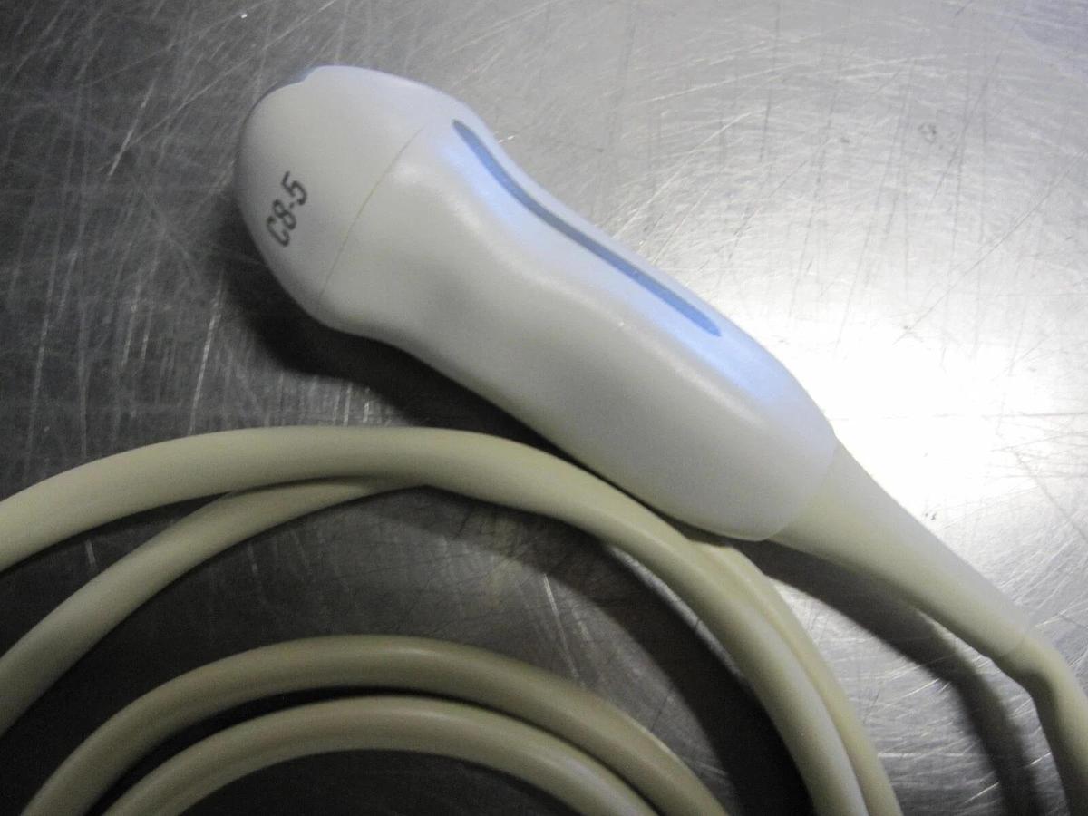 Used Philips C8-5 Transducer Probe Curved Array Ultrasound D4000-0964-02