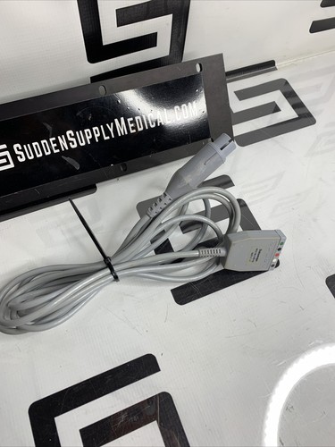 Used OEM Datascope 0012-00-1255-01 REV C ECG EKG Trunk 5 Lead Cable