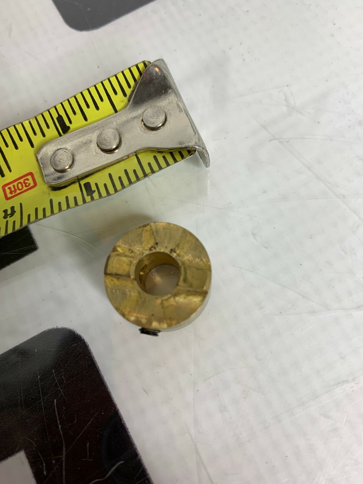 Used CLAY ADAMS COMPACT II 420225 0225 Motor Drive Brass Coupler 42015102 Key 2