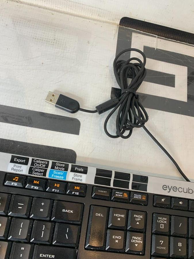 Used Eyecubed Keyboard I3 System-ABD Eye Cubed P/N  820-001268 Y-UY95 WARRANTY