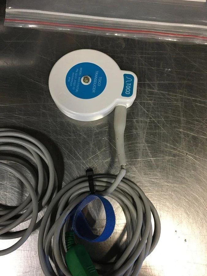 Used Cooper Surgical F9 Fetal & Maternal Heart Rate Monitor MS9-108022 W/ Transducers