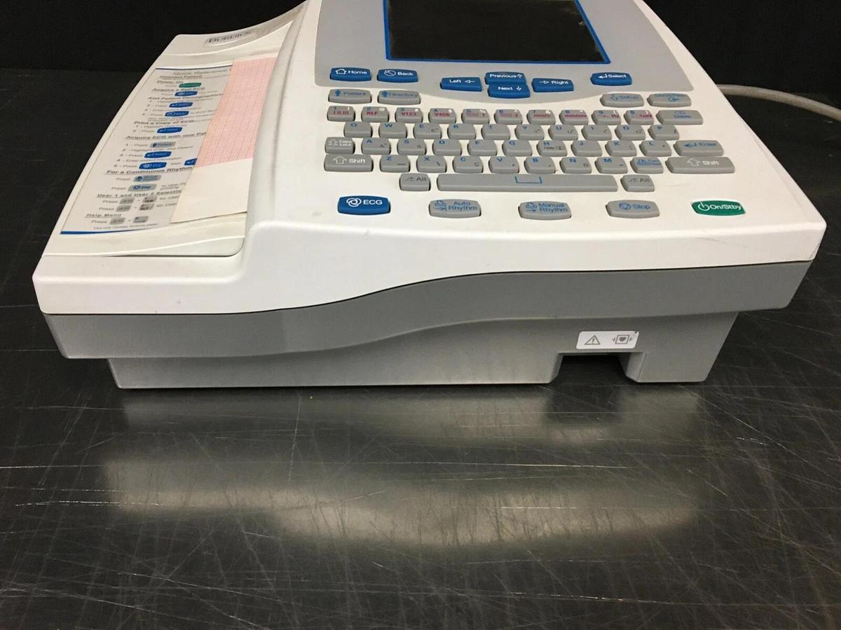 Used Burdick Atria Interpretive 6100 EKG/ECG Machine No Power Supply