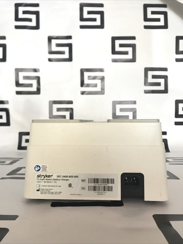 Used Stryker 400-655 T4 Eight Station Battery Charger WARRANTY