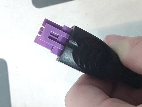 Used HP 0957-2271 OEM  Printer Power Adapter 32V  With Cord Purple Connector