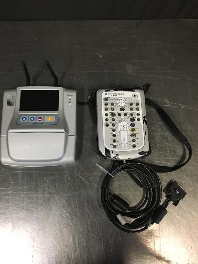 Used EMBLA S4500 MDRIVE 2000105 Bedside Unit Bracket 2040001 Sleep Monitoring