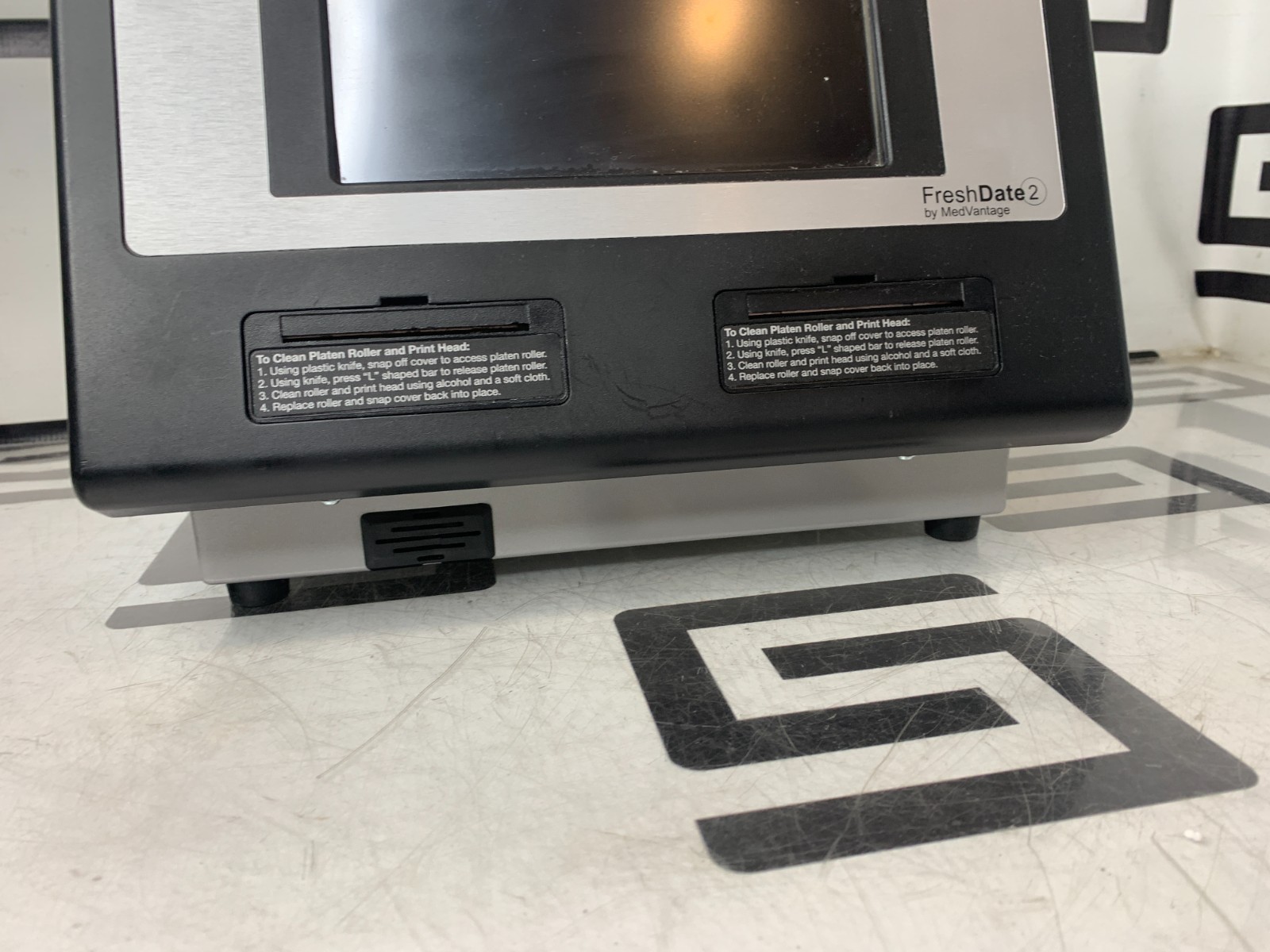 Used Fresh Date 2 MedVantage Monarch 9417 M0941702 Dual Label Printer Avery Dennison