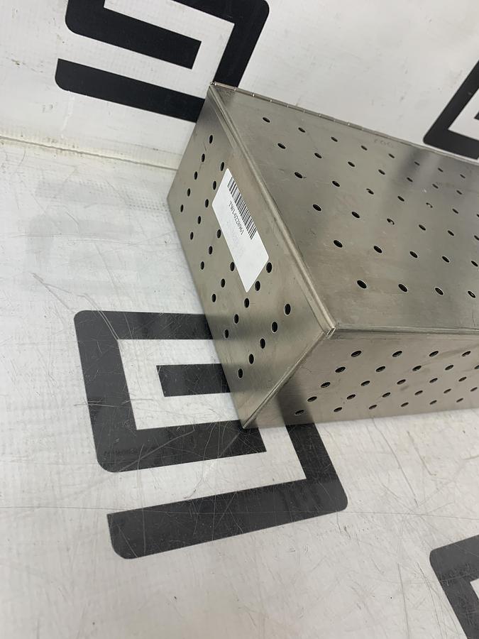 Used Zimmer 5052-12 Autoclave Sterilization Case 10-1/4 x 7-1/8 x 3-1/2 Hall Amsco