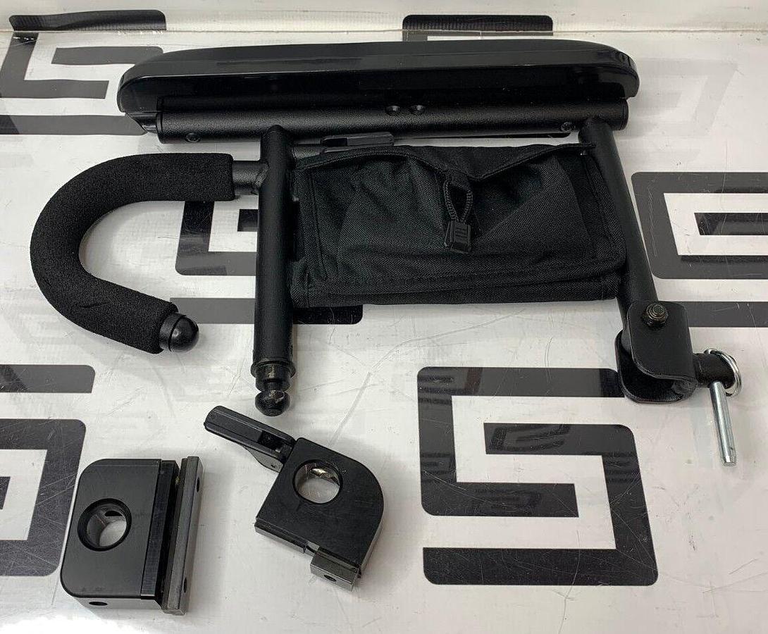 Used Flip-Up Armrest Assembly 2-Post for  Power Chairs w/ Synergy Tru-Balance