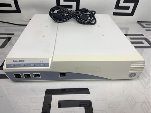 Used GE MEDICAL SYSTEMS SOLAR 8000I PATIENT MONITOR CONSOLE 2025738-002 W/ POWER CORD