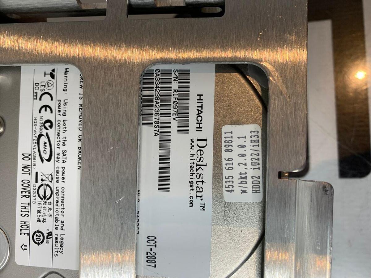 Used IU22 ULTRASOUND 453561196604 A UMB HARD DRIVE TOWER W/3 HDDS