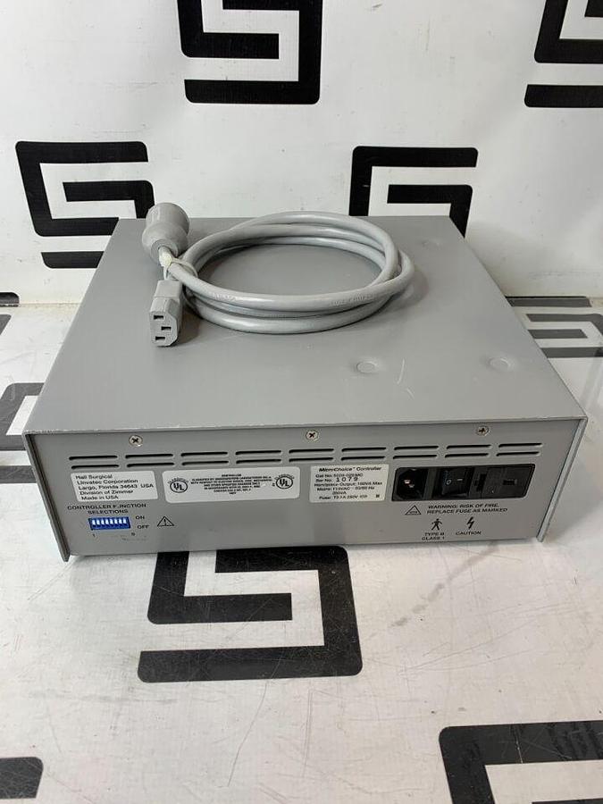 Used LINVATEC HALL MICROCHOICE CONTROLLER 502020 MC SURGICAL MICRO CHOICE