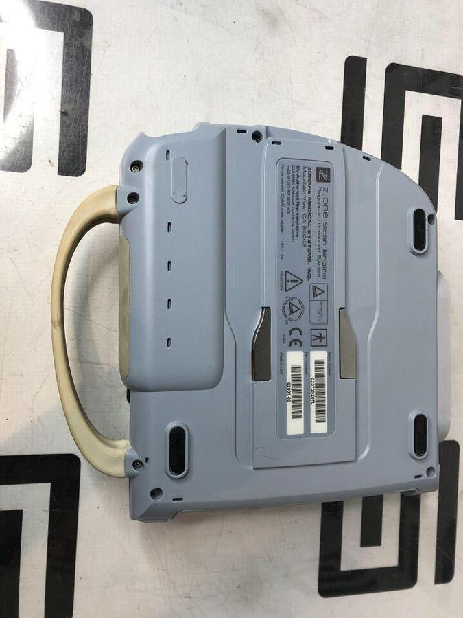 Used Zonare Portable Diagnostics Ultrasound Console System 820000