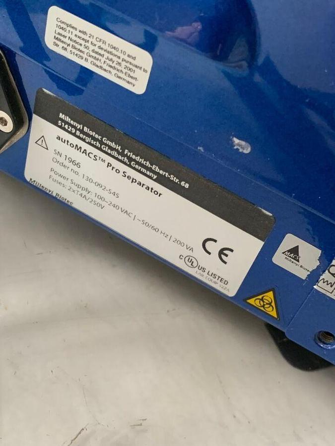 Used MILTENYI BIOTEC 130-092-545