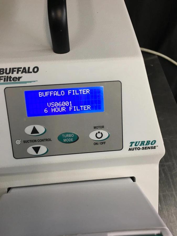 Used BUFFALO FILTER PSWTURBO AS PLUMESAFE WHISPER TURBO SENSE SMOKE FILTRATION SYSTEM
