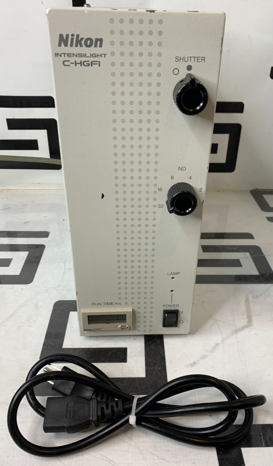 Used Nikon C-HGFI Intensilight Fiber Optic Illuminator NO BULB LAMP