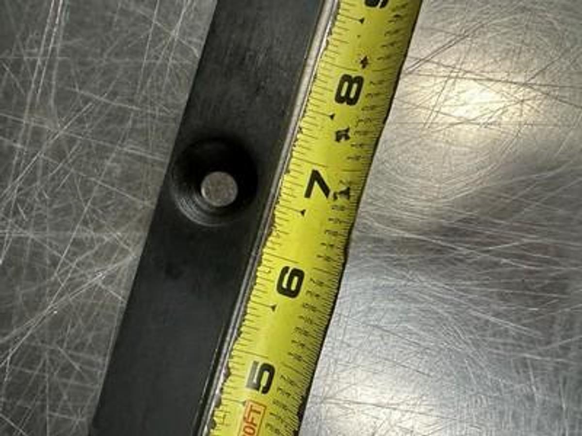 Used Midmark Ritter 75 Evolution 119 Accessory Side Rails for the Arm Rest Black