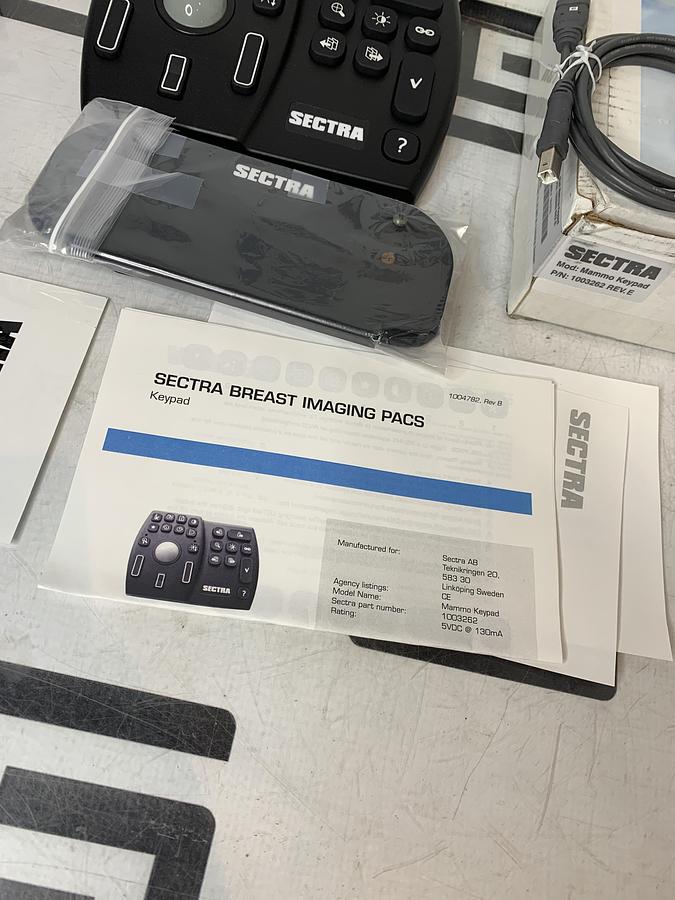 Used Philips Sectra Medical PACS Mammo Keypad Controller 1003262