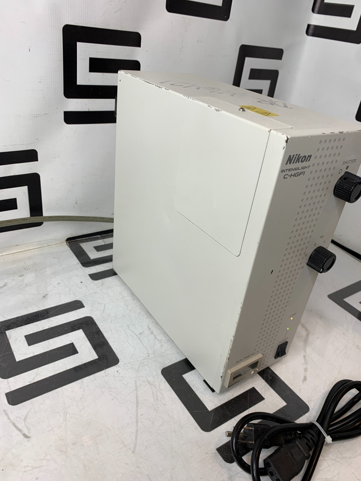 Used Nikon C-HGFI Intensilight Fiber Optic Illuminator NO BULB LAMP